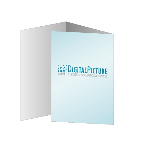 Faltblatt Wickelfalz 6-Seiter | DIN A4 hoch | beidseitig bedruckt