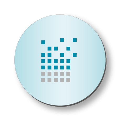 Getränkeuntersetzer aus Airlaid | D 9 cm rund | einseitig bedruckt