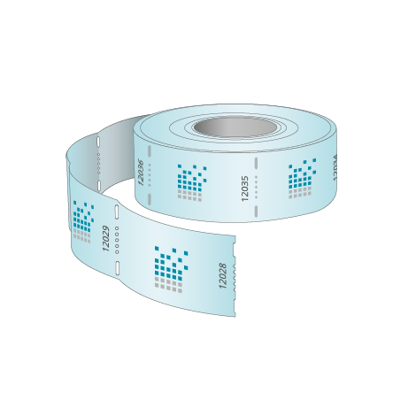 Rollengutscheine (500 Abrisse) Individualdruck