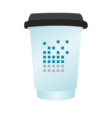 Pappbecher to Go BIO | 200 ml doppelwandig | rundum bedruckt