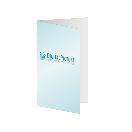 Faltblatt Einbruchfalz 4-Seiter | DIN A5 hoch | beidseitig bedruckt