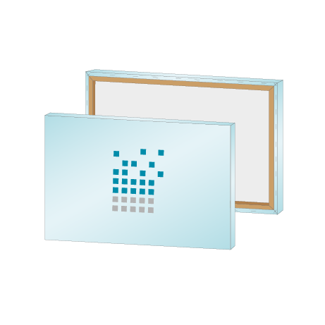 Leinwanddruck auf 4 cm Keilrahmen