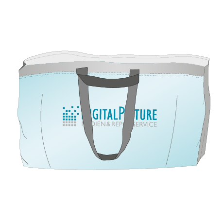 Canvas Tragetasche mit Druck