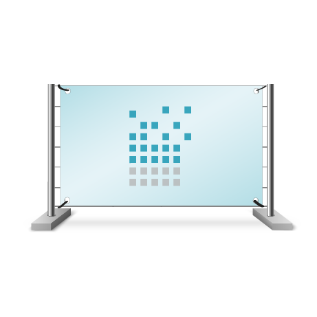 Bauzaunbanner | B 340 cm x H 173 cm | einseitig bedruckt