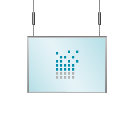 Deckenhänger | System Karlsruhe | DIN A4 quer