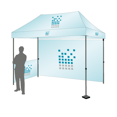 Faltpavillon | 3x4,5 | bedruckt