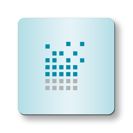 Getränkeuntersetzer aus Airlaid | 9 cm x 9 cm eckig | einseitig bedruckt