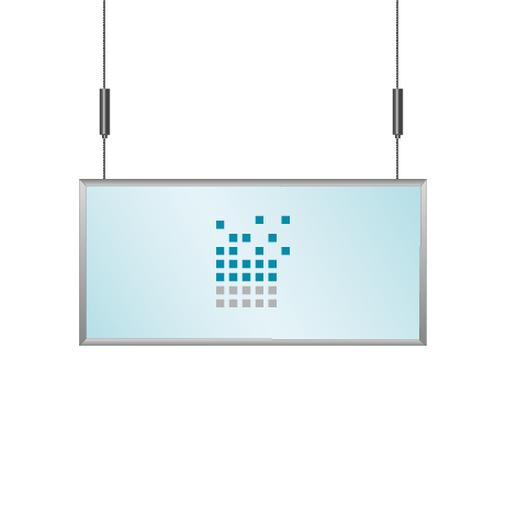 Deckenhänger | System Karlsruhe | 42 cm x 15 cm